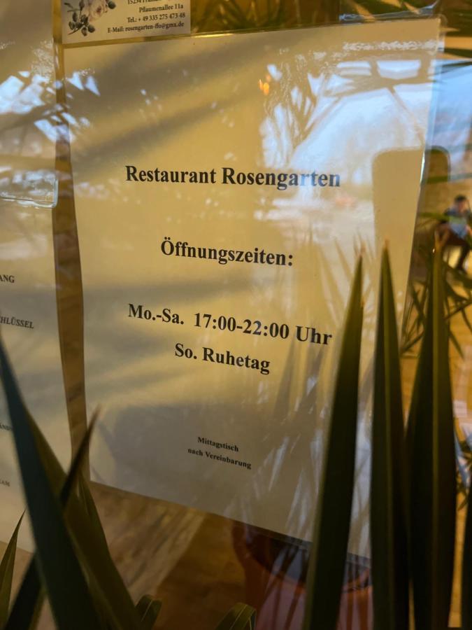 Hotel Rosengarten Frankfurt  Kültér fotó